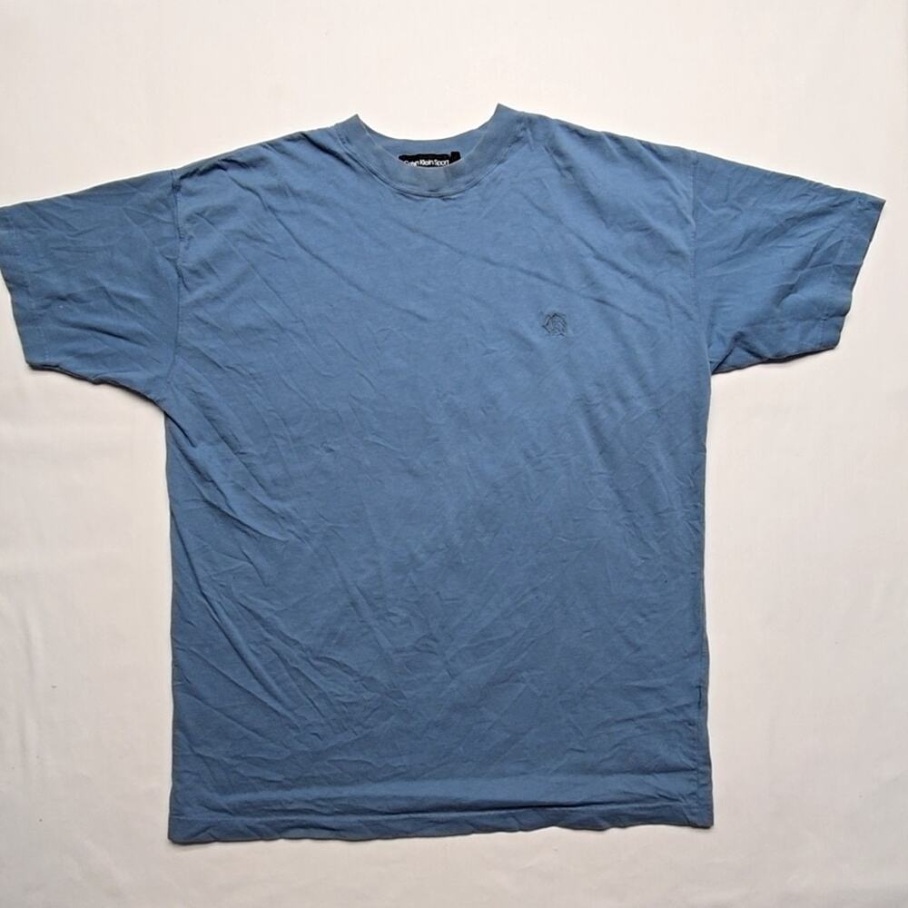 Calvin Klein Sport Shirt Blue Logo Mens Medium Short Sleeve Tee